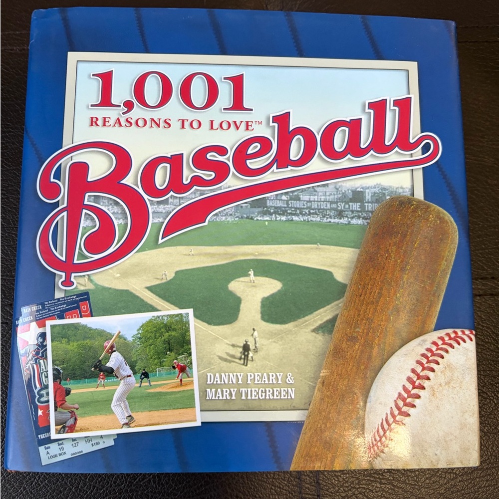 1,001 Reasons to Love Baseball Book